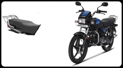 Vtrust A-hero Single Bike Seat Cover For Hero Splendor