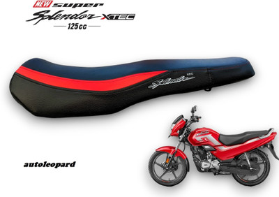 AUTOLEOPARD SUPER SPLENDOR XTEC BS6 BIKE SEAT COVER Single Bike Seat Cover For Hero Super Splendor