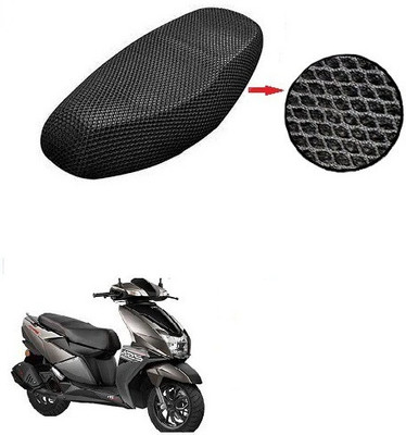 AUTOGLICH New-BLSM-MESH-CVR-A32 Single Bike Seat Cover For TVS NTorq 125