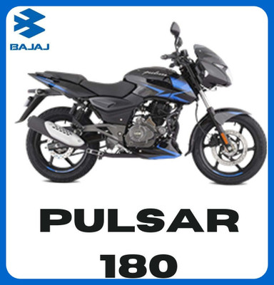 carbox Cover-Waterproof Durable Faux Leather Split Bike Seat Cover For Bajaj Pulsar 180 DTS-i, Pulsar 200 NS DTS-i