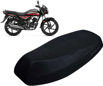Lakshmina Enterprises 2XL-003 Free Size 3D Motorcycle/Bike Seat Cover Breathable Mesh Net Cushion Single Bike Seat Cover For Honda Dream Neo