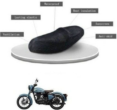 AUTOGLICH New-RAIZEX-COVER-103 Single Bike Seat Cover For Royal Enfield Flyte