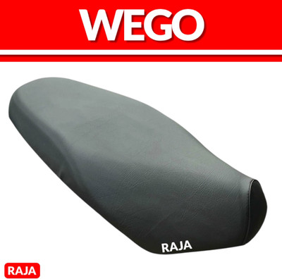 raja Wego PU Leather Scooter/Scooty Seat Cover Accessories Single Bike Seat Cover For TVS Wego