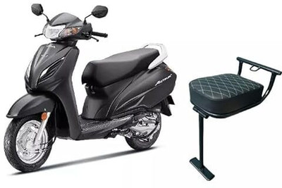 MODAROCK bs-010 Universal Folding Baby Seat for Scooters/scooty Single Bike Seat Cover For Honda, Hero, Suzuki, TVS Universal For Bike