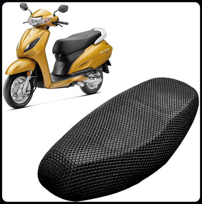 anmol enterprises DDDD 3D Free Size Bike/Scooty Seat Cover Very Soft Net Mesh-new Single Bike Seat Cover For Honda Activa 6G