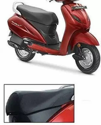 Lakshmina Enterprises Free Size Scooty/Scooter Seat Cover Cushion Black Single All Scooty Seat Cover Single Bike Seat Cover For Honda Activa, Activa 125, Activa i, Activa 3G, Activa 4G, Activa 5G, Activa 6G