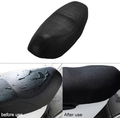 Lakshmina Enterprises 4XL_082_Free Size 3D Bike/Scooty Seat Cover Breathable Mesh Net Bike Seat Cover Single Bike Seat Cover For Suzuki Access 125