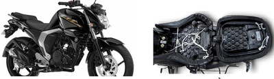 carbox [ Yamaha FZ V 2.0 ] Removable & Washable PU Leather Waterproof Split Bike Seat Cover For Yamaha FZ-X