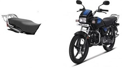 Sunriders CARBOX Hero Splendor Bike (ALL Model) (Rexine Black) Waterproof & Durable Single Bike Seat Cover For Hero Splendor