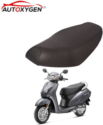 Autoxygen Activa PU Leather Scooter Single Bike Seat Cover For Honda Activa