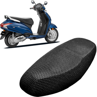 Lakshmina Enterprises Activa 5G Free Size Bike/Scooty Seat Cover Very Soft Net Mesh Fabric and Smooth Single Bike Seat Cover For Honda Activa 4G