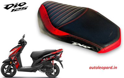 AUTOLEOPARD DIO 125 PREMIUM QUALITY SOFT TOUCG SEAT COVER Single Bike Seat Cover For Honda Dio