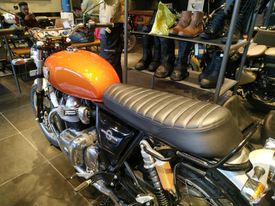 AUTOLEO INTERCEPTOR 650 SEAT COVER Single Bike Seat Cover For Royal Enfield NA