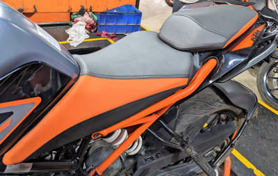 AUTOLEOPARD KTM 125 SEAT COVER DUKE Split Bike Seat Cover For KTM NA