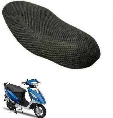 AUTOGLICH New-UNQ-MESH-BSC-A106 Single Bike Seat Cover For TVS Streak