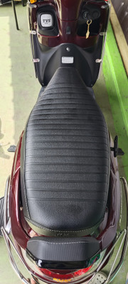 agr Jupi07 Single Bike Seat Cover For TVS Jupiter