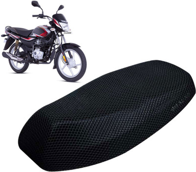 Lakshmina Enterprises 2XL-013 Free Size 3D Motorcycle/Bike Seat Cover Breathable Mesh Net Cushion Single Bike Seat Cover For Bajaj Pulsar