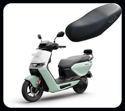 pnk KA-Ather Rizta Seat Cover Protect from Rust and Dust, PU Leather Waterproof Single Bike Seat Cover For NA NA