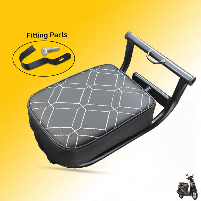 Generox Foldable Baby/Child Safety Seat for Scooty Single Bike Seat Cover For Yamaha Fascino