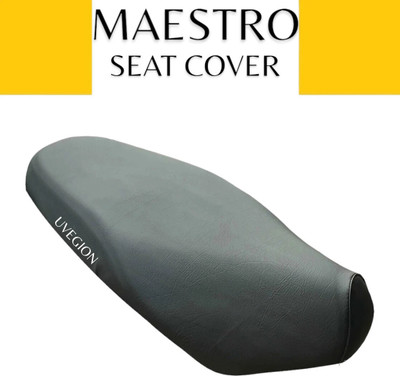 UVEGION Hero Maestro PU Leather Scooter/Scooty Seat Cover Accessories Single Bike Seat Cover For Hero Maestro