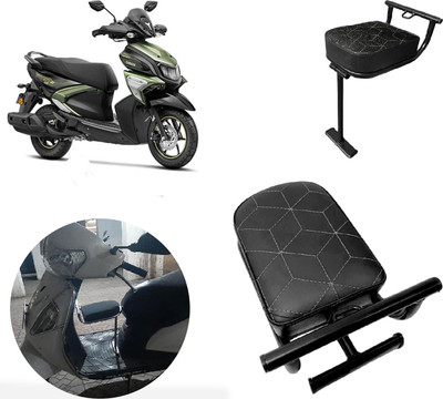 AUTO PEARL Folding Baby Seat Compatible with Yamaha-Ray-ZR-125FI-BS6 Single Bike Seat Cover For Yamaha Ray ZR