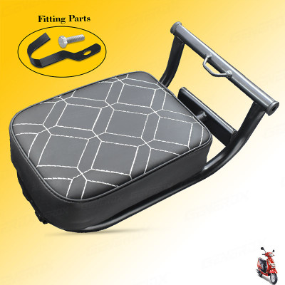 Generox Foldable Child Seat Single Bike Seat Cover For Mahindra Duro DZ