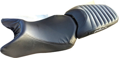 AUTOLEO ROYAL ENFIELD HUNTER 350 SEAT COVER PARALLEL STITCH OE DESIGN Single Bike Seat Cover For Royal Enfield 350 Twin Spark