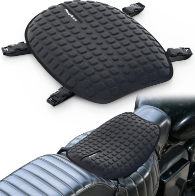 HOSPIKART Premium Gel Motorcycle Seat Cushion - Tailbone & Sit Bone Support Single Bike Seat Cover For Hero Passion