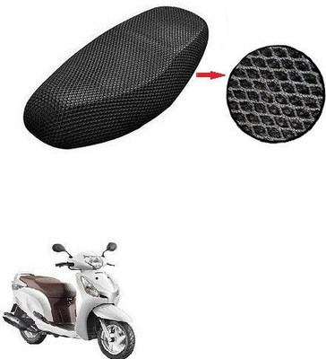 AUTOGLICH New-BLSM-MESH-CVR-A142 Single Bike Seat Cover For Honda Aviator
