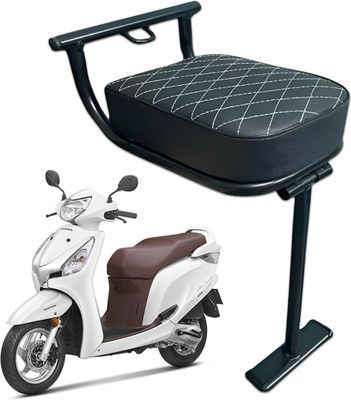 BRXR Baby Seat for Scooty | Foldable | Safety & Comfort Ride Single Bike Seat Cover For Honda Aviator