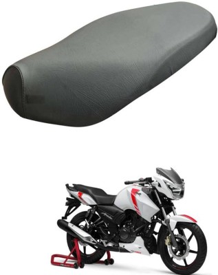 carbox Waterproof Durable Faux Leather Cushion Seat Scooty Single Bike Seat Cover For TVS Apache, Apache RTR 160, Apache RTR 180