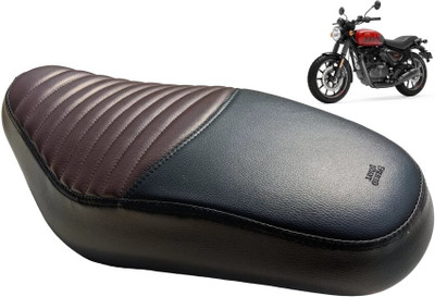 ignitex Hunter 350 Bike SEAT Cover PU Leather Ready to FIT Single Bike Seat Cover For Royal Enfield Bullet, Classic 350