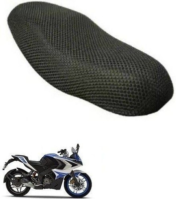 AUTOGLICH New-UNQ-MESH-BSC-A88 Single Bike Seat Cover For Bajaj Pulsar 200 NS DTS-i