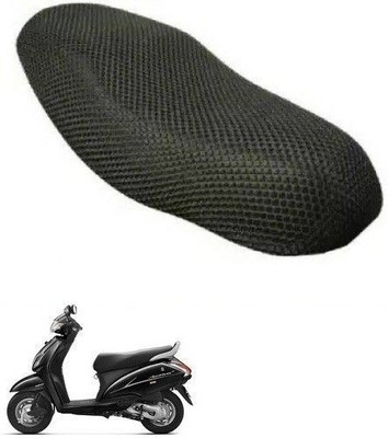 AUTOGLICH New-UNQ-MESH-BSC-A3 Single Bike Seat Cover For Honda Activa 3G