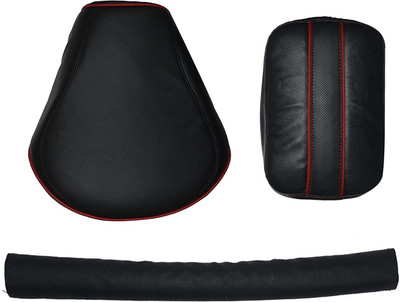 majesticrides MR_SCN70 Split Bike Seat Cover For Royal Enfield Classic 350, Classic 500
