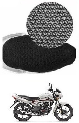 VRR CREATION NYLN-BSC-BLK-V27 Single Bike Seat Cover For Honda CB Shine