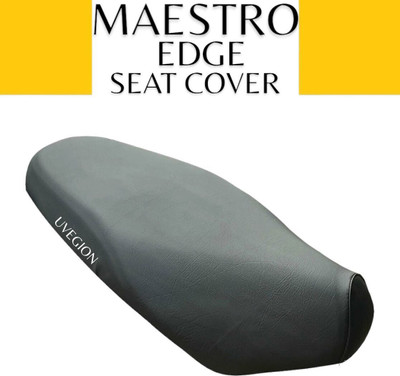 UVEGION Hero Maestro Edge PU Leather Scooter/Scooty Seat Cover Accessories Single Bike Seat Cover For Hero Maestro Edge