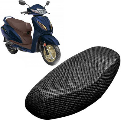 Lakshmina Enterprises AAA 3D Free Size Bike/Scooty Seat Cover Very Soft Net Mesh Fabric and Smooth Single Bike Seat Cover For Honda Activa 6G