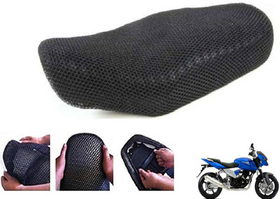 Shopland SEAT-COVER-NET-088SL Single Bike Seat Cover For Bajaj DTS-i