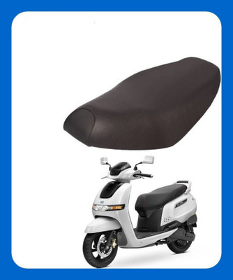 carbox A-Durable Faux Leather Single Bike Seat Cover( TVS iQube Electric Single Bike Seat Cover For TVS NA
