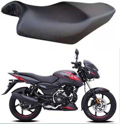 carbox Waterproof Durable Faux Leather Single Bike Seat Cover Single Bike Seat Cover For Bajaj Pulsar, Pulsar 135 LS DTS-i, Pulsar 150, Pulsar 150 DTS-i