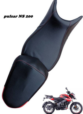 carbox Durable Faux Leather PU Leather Waterproof Split Bike Seat Cover For Bajaj Pulsar 200 NS DTS-i