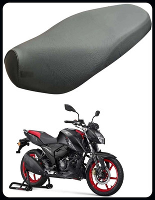 KP8 A-APACHE_RTR_160_4V_NEW_SEAT_COVER_BLACK_S2 Single Bike Seat Cover For TVS Apache RTR 160