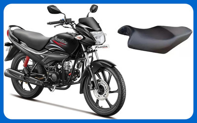 carbox Cover-Seat Cover-pillo com Single Bike Seat Cover For NA Passion Pro