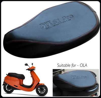 pnk KA-Black Single Bike Seat Cover For Ola S1, S1 Pro