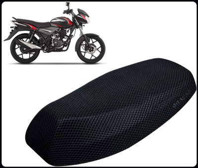 anmol enterprises 2XL-031 Free Size 3D Motorcycle/Bike Seat Cover Breathable Mesh Net Cushion-new Single Bike Seat Cover For Bajaj Discover