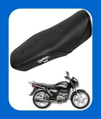 carbox A-New142-Waterproof Durable Faux Leather Single Bike Seat Cover Single Bike Seat Cover For Hero Splendor, Splendor Plus, Splendor Pro, Super Splendor