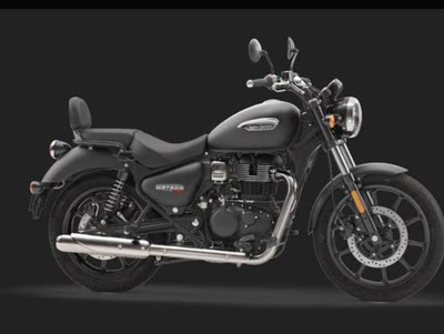 agr METEOR 02 Split Bike Seat Cover For Royal Enfield Meteor 350