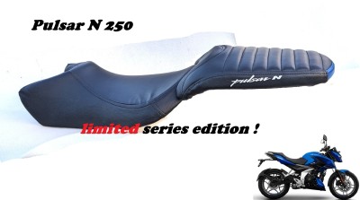 AUTOLEOPARD PULSAR N 250 REAR BLUE BIKE SEAT COVER Split Bike Seat Cover For Bajaj Pulsar