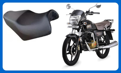 carbox A-New129-Seat 132Declan Single Bike Seat Cover For TVS Rodeo RZ